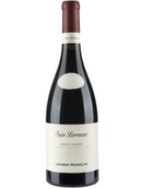 Umani Ronchi Conero San Lorenzo 75cl from Marche, Italy. This robust red wine is made from Montepulciano grapes grown in the Conero region. It presents a deep ruby color with aromas of dark cherry, blackberry, and plum, along with hints of earthy spices and tobacco. On the palate, it is full-bodied with firm tannins and flavors of ripe red fruits, leather, and a touch of vanilla. The finish is long and persistent, making it an excellent pairing with red meats, roasted dishes, and aged cheeses.