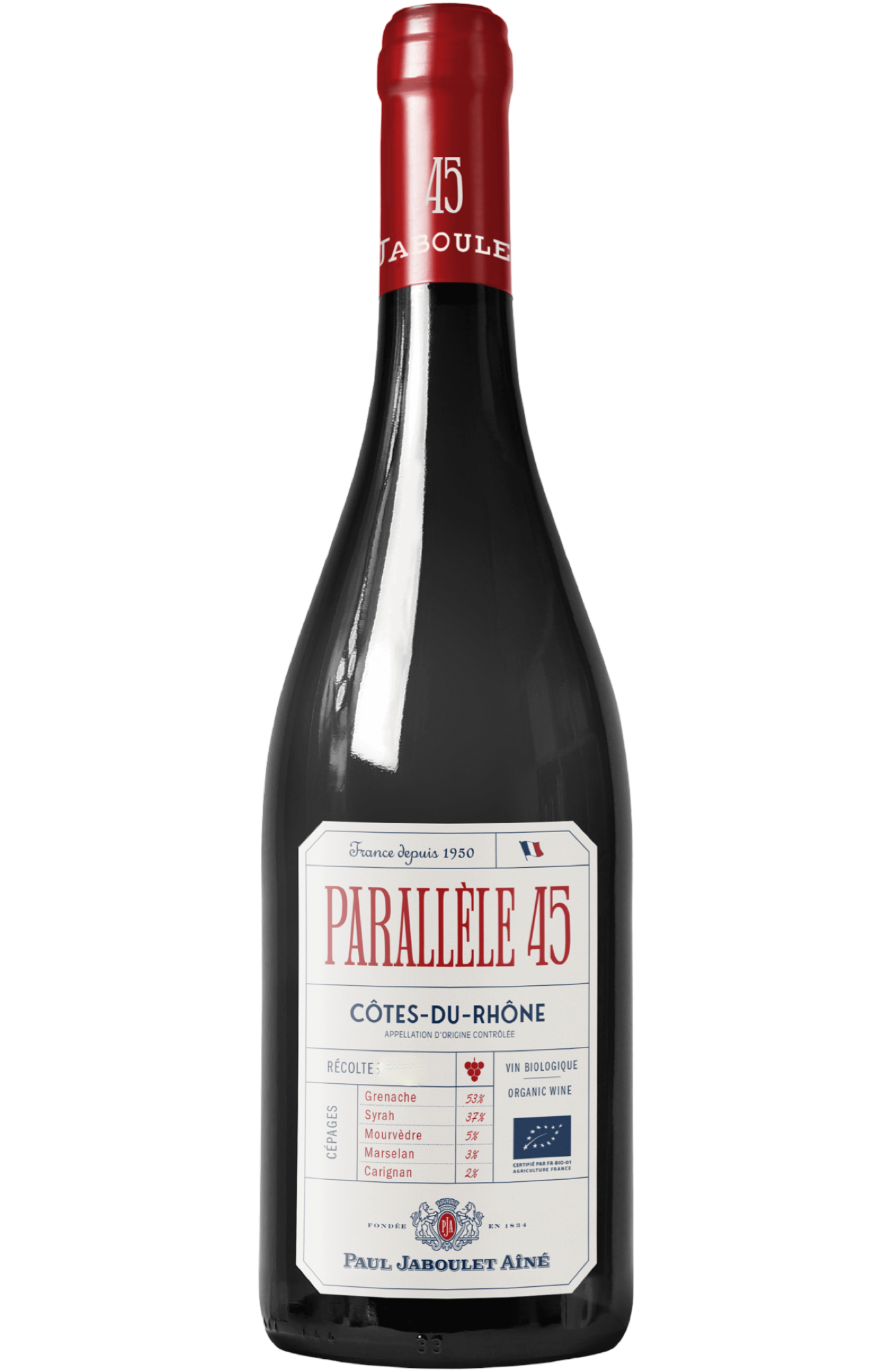 Paul Jaboulet Aine - 'Paralelle 45' Cotes du Rhône Rouge 75cl
