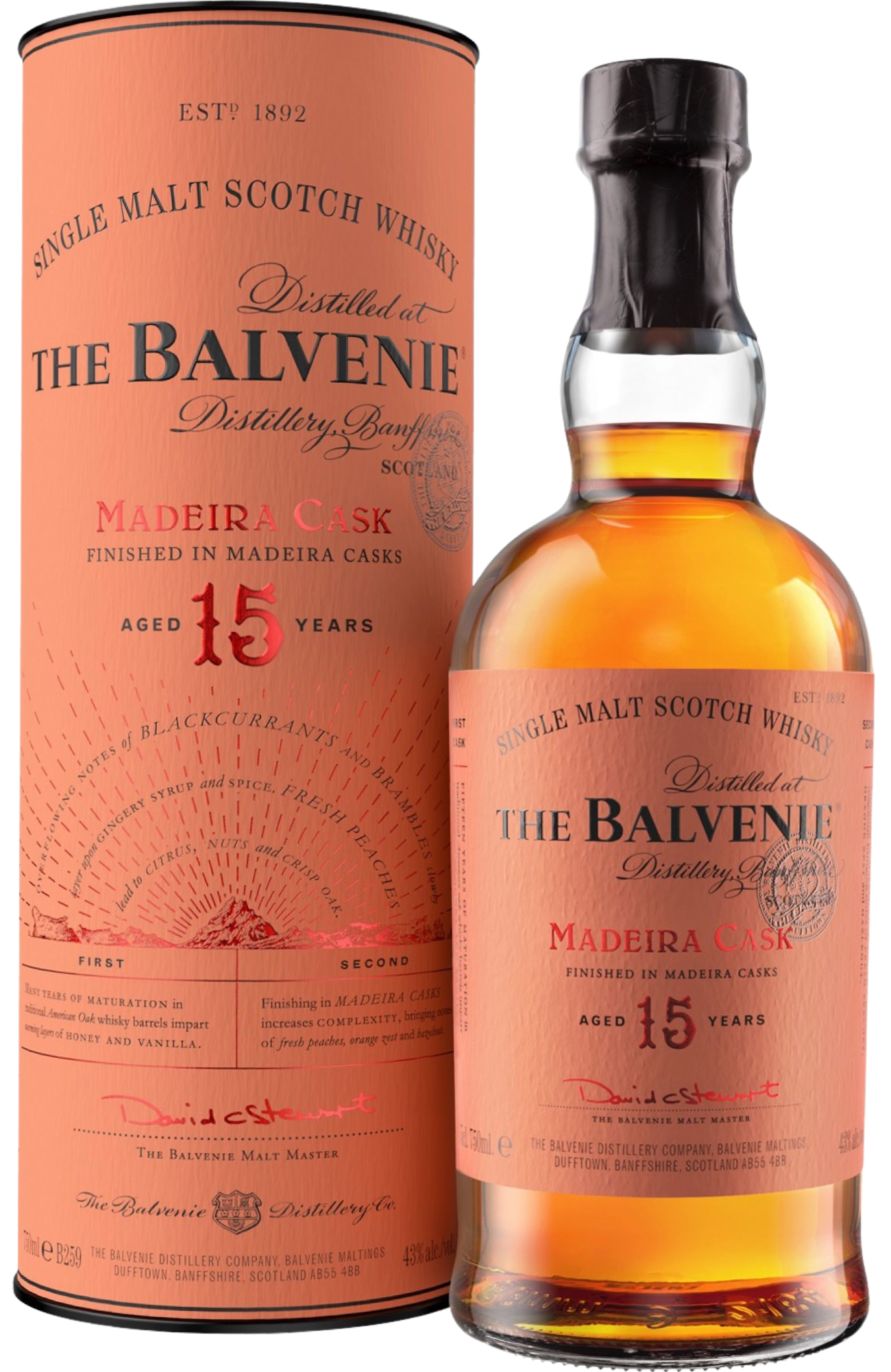 THE BALVENIE 15年 マデイラカスク 700ml 43% Buy Balvenie 15 Years Madeira + GB 43% 70cl. We deliver around
