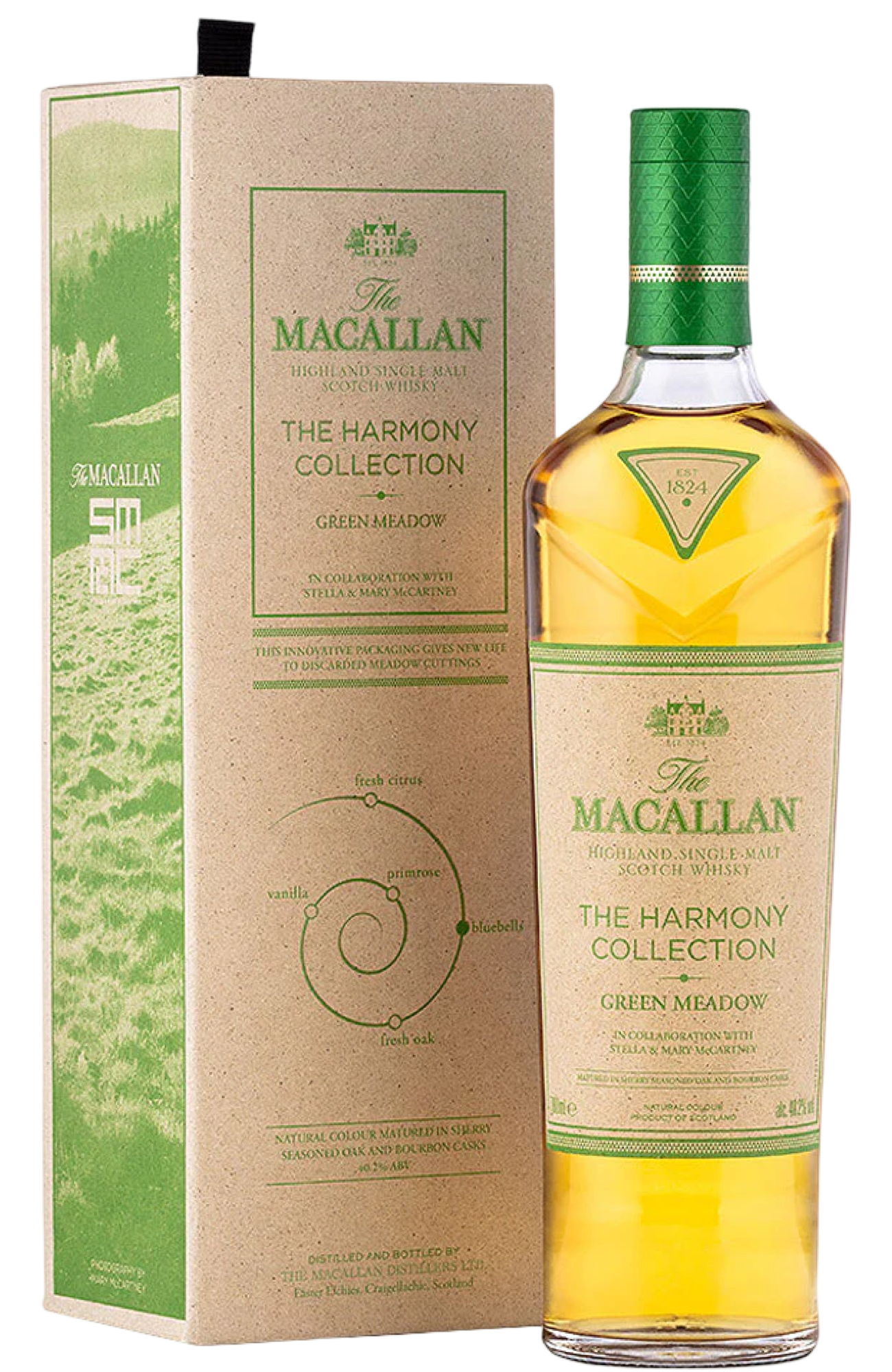 The Macallan The Harmony Collection Green Meadow + GB 40,2% 70cl