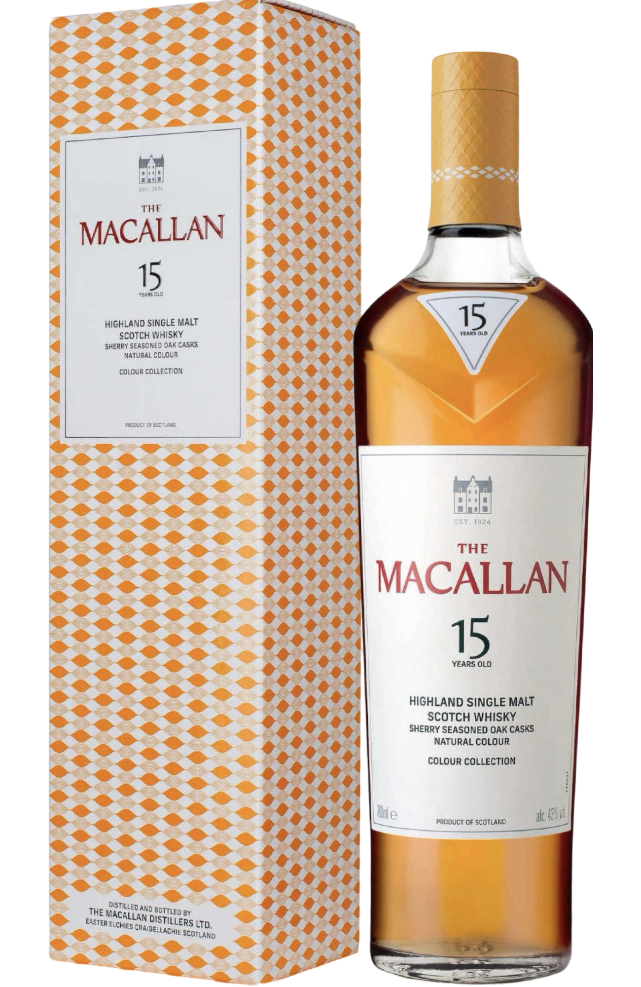 Macallan 15 YO Colour Collection + GB 43%70cl – Spades Wine