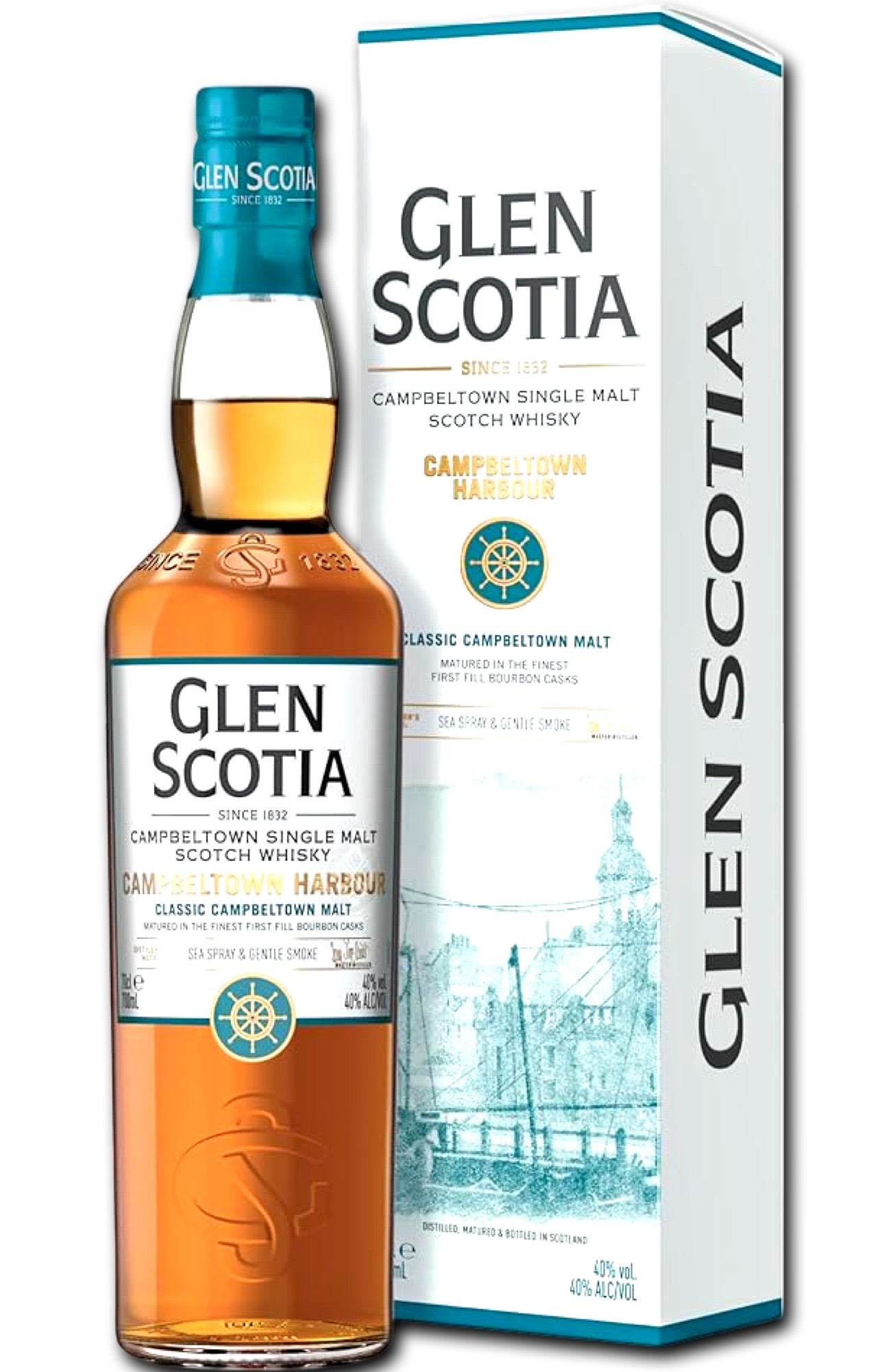 Glen Scotia Harbour + GB 40% 70cl – Spades Wine & Spirits | 4000+