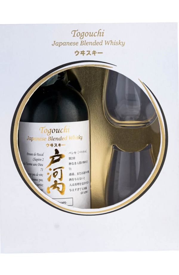 Togouchi Premium + 2 Glasses GIFT PACK 40% 70cl