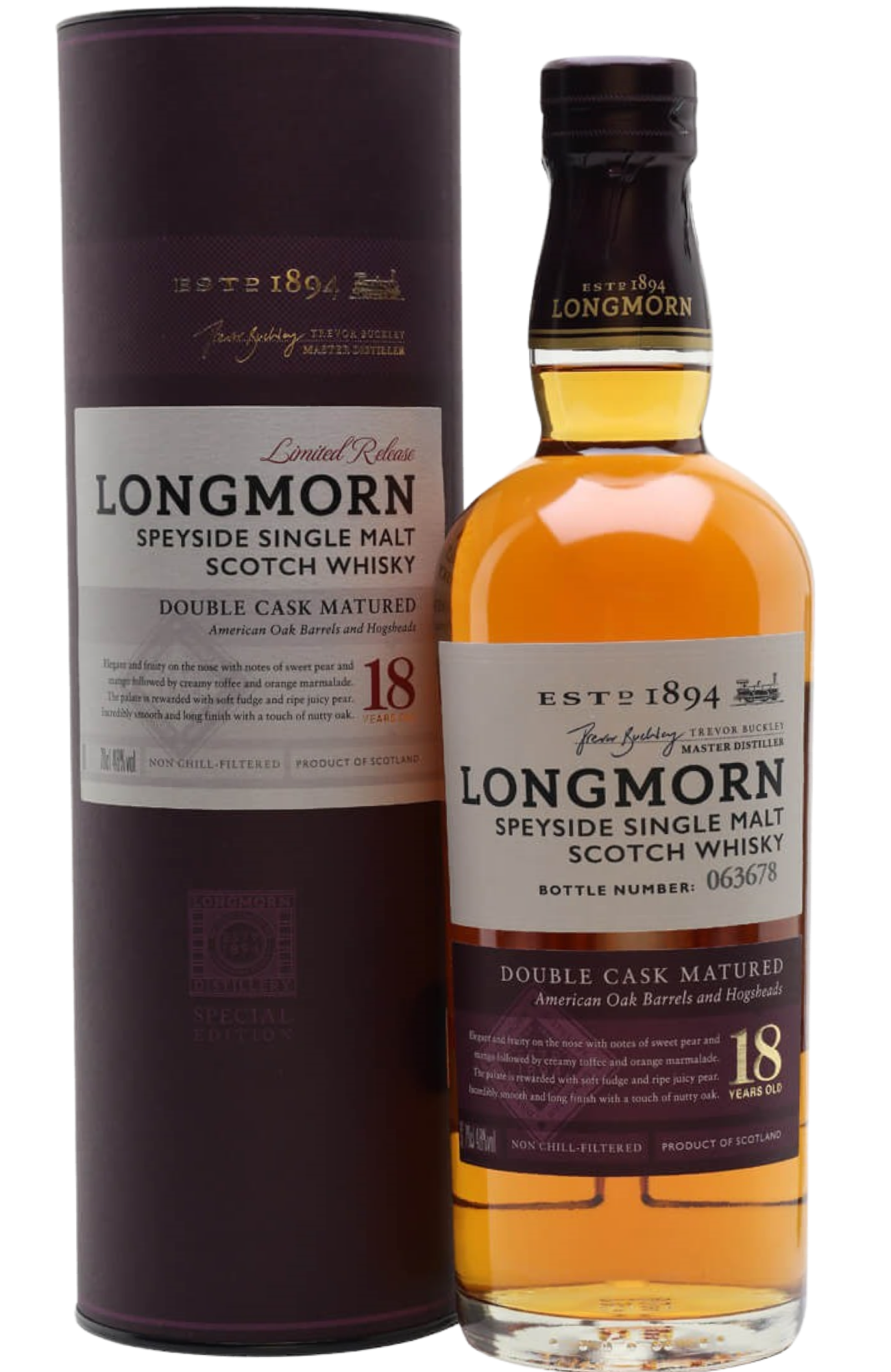 Buy Longmorn 18 Years + GB 48% 70cl. We deliver around Malta & Gozo