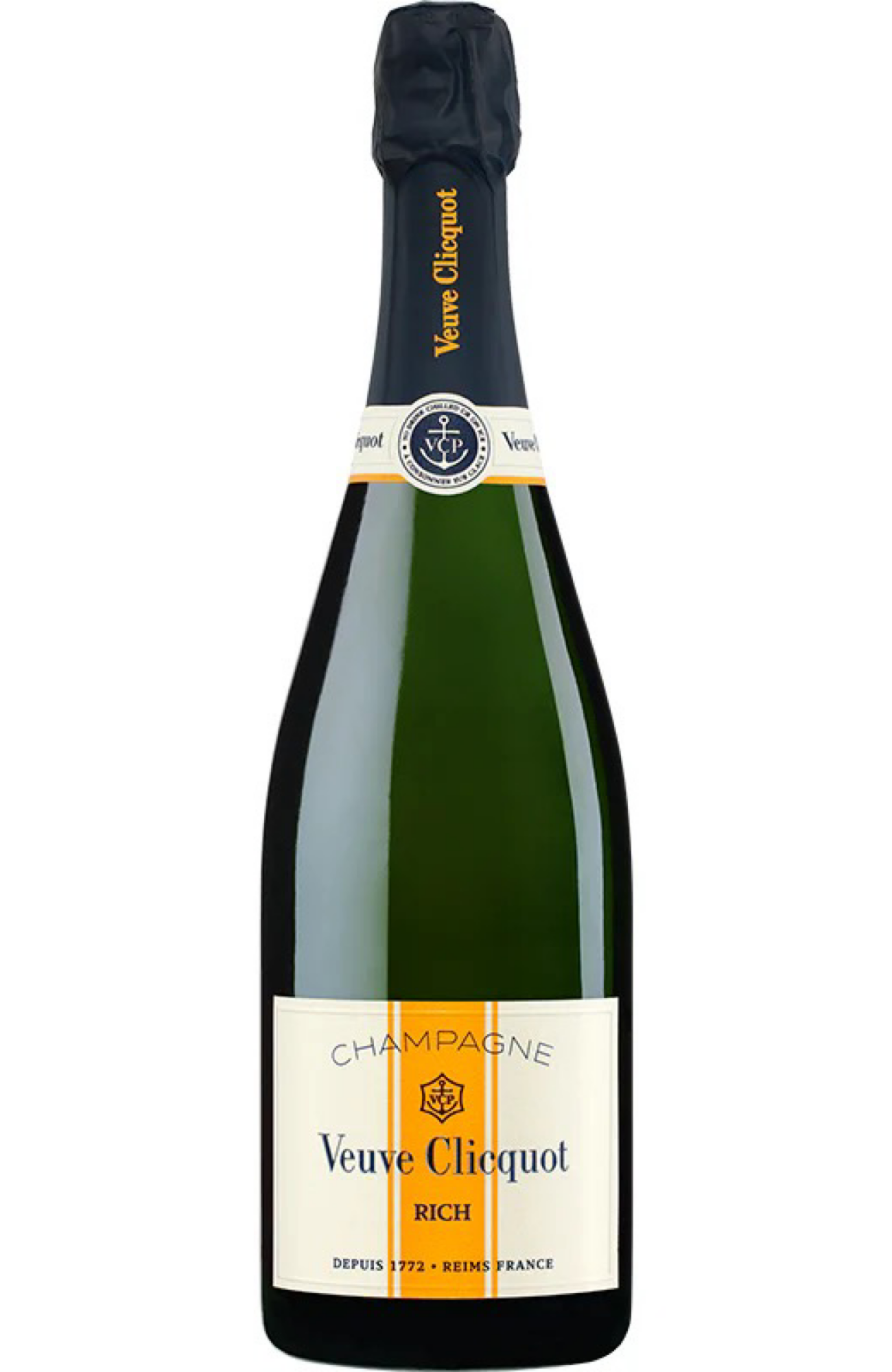 Veuve Clicquot Rich Champagne 75cl, 12.5% – Spades Wine & Spirits