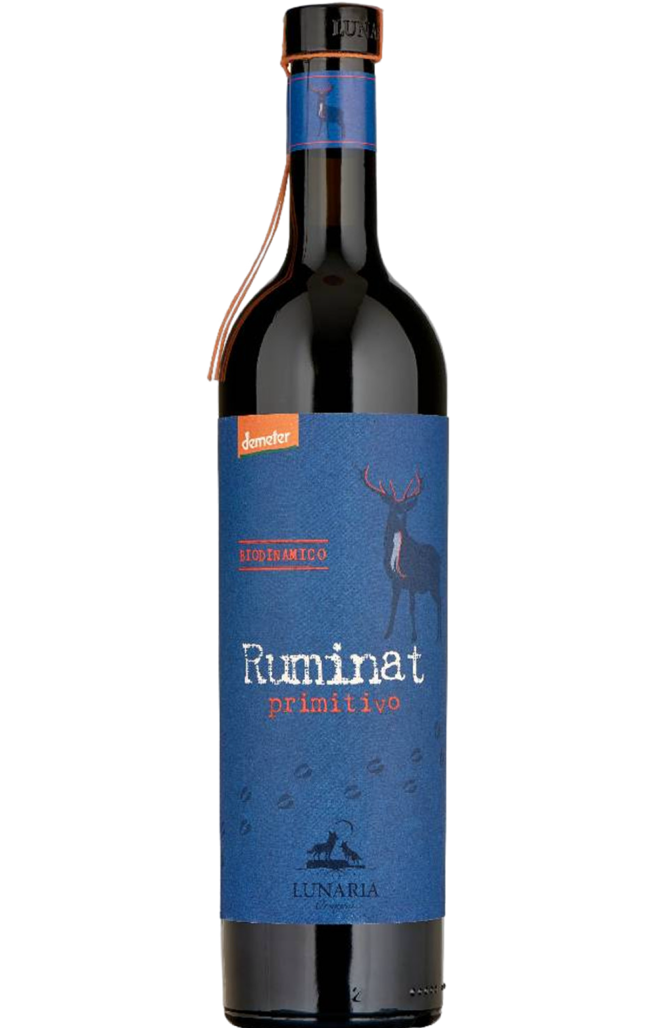Buy Lunaria - Ruminat, Primitivo BIO 75cl at Spades Wines