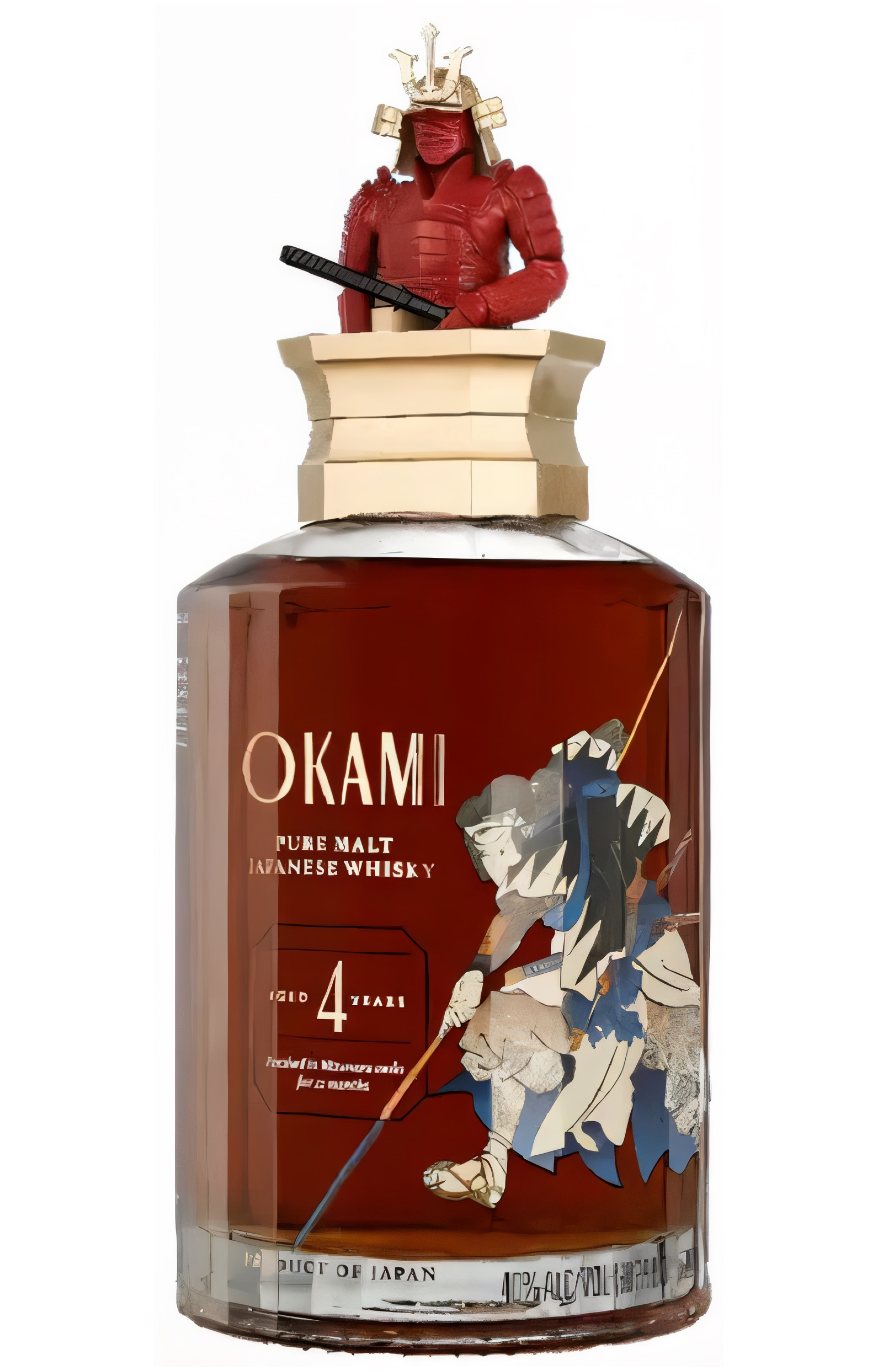 Okami 4 Year Old Pure Malt 40% 70cl – Spades Wine & Spirits | 4000