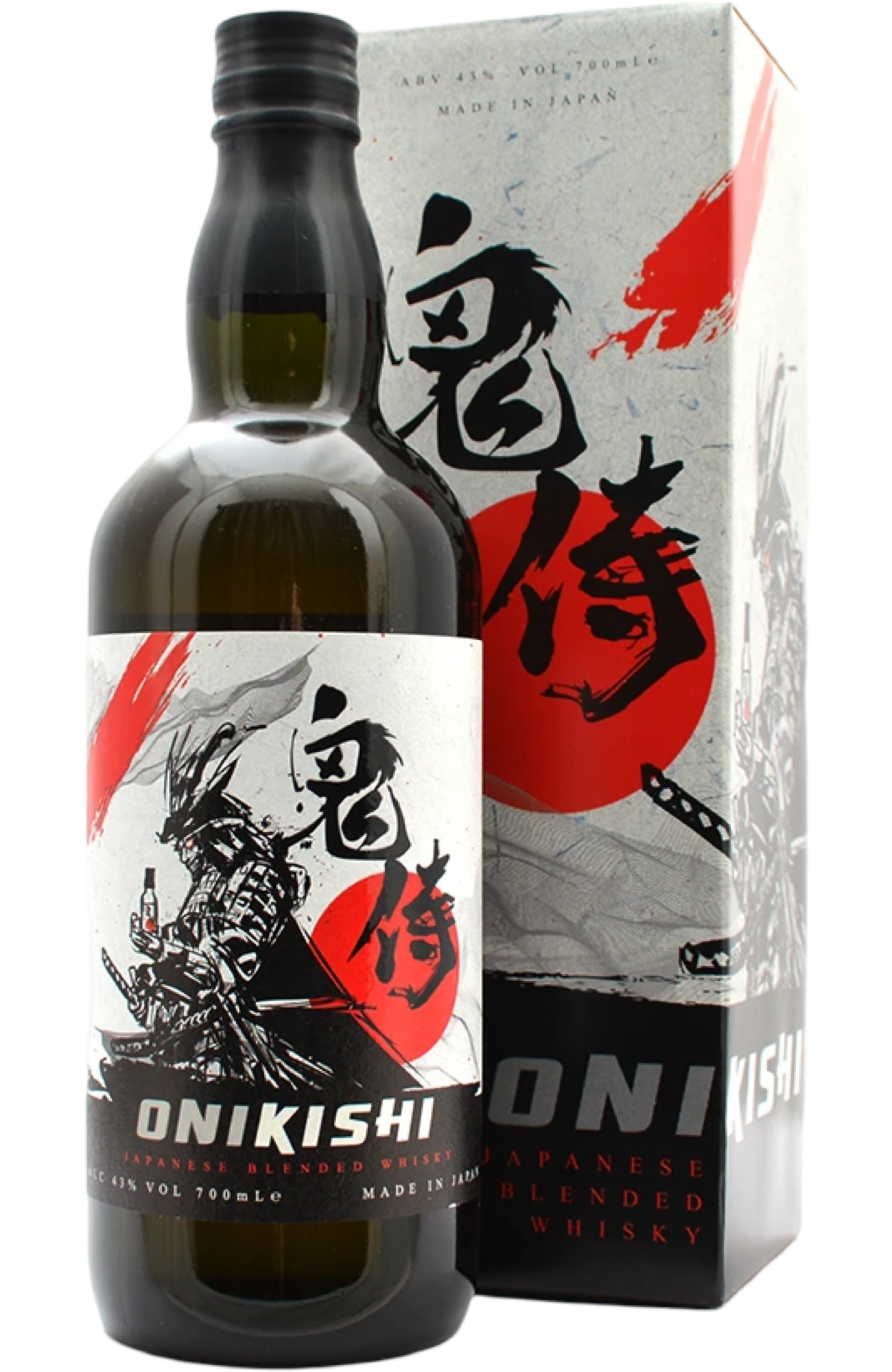Onikishi Japanese Blended Whisky 43% 70cl – Spades Wine & Spirits