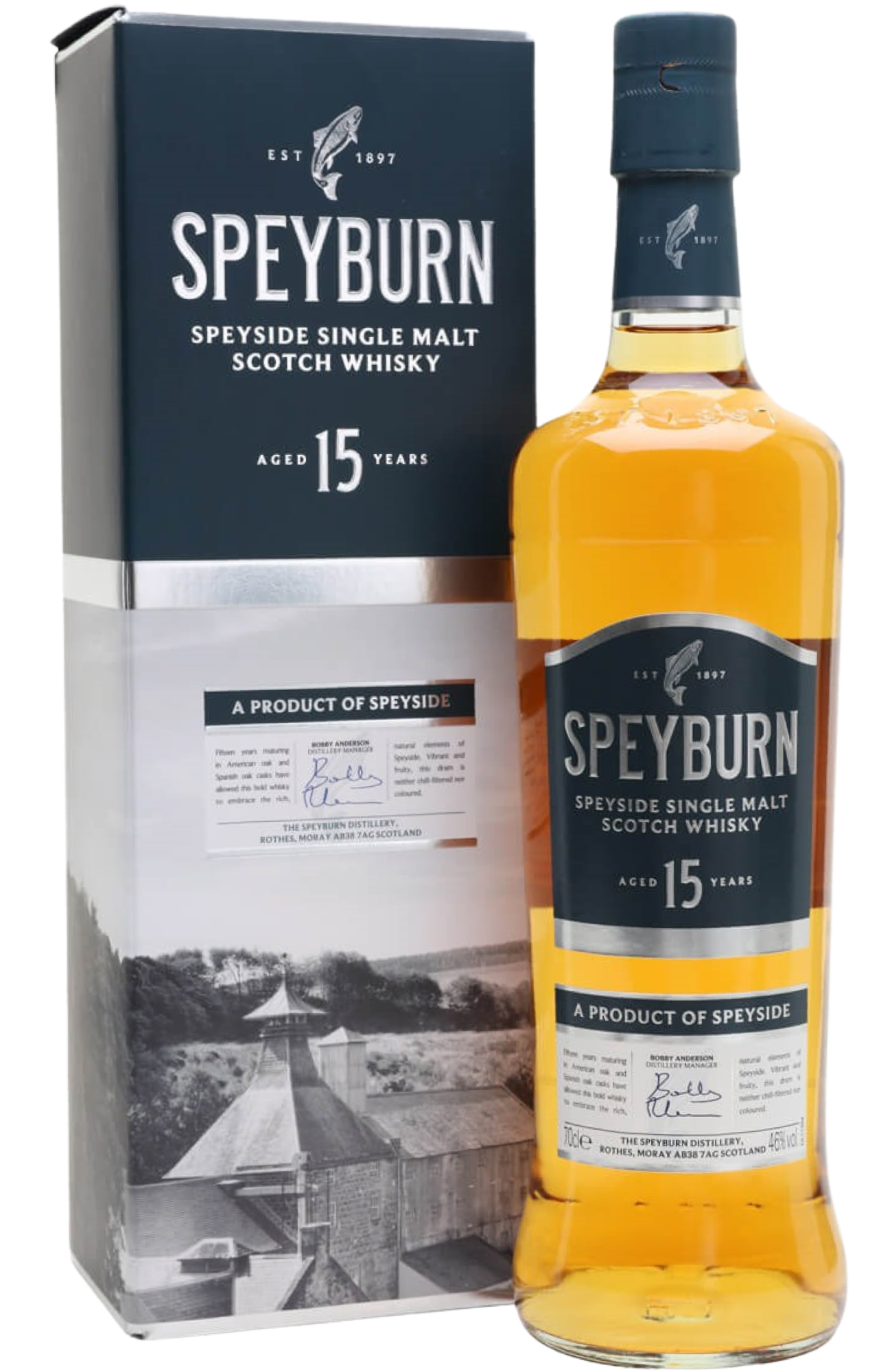 Speyburn 15 Years + GB 46% 70cl – Spades Wine & Spirits | 4000+