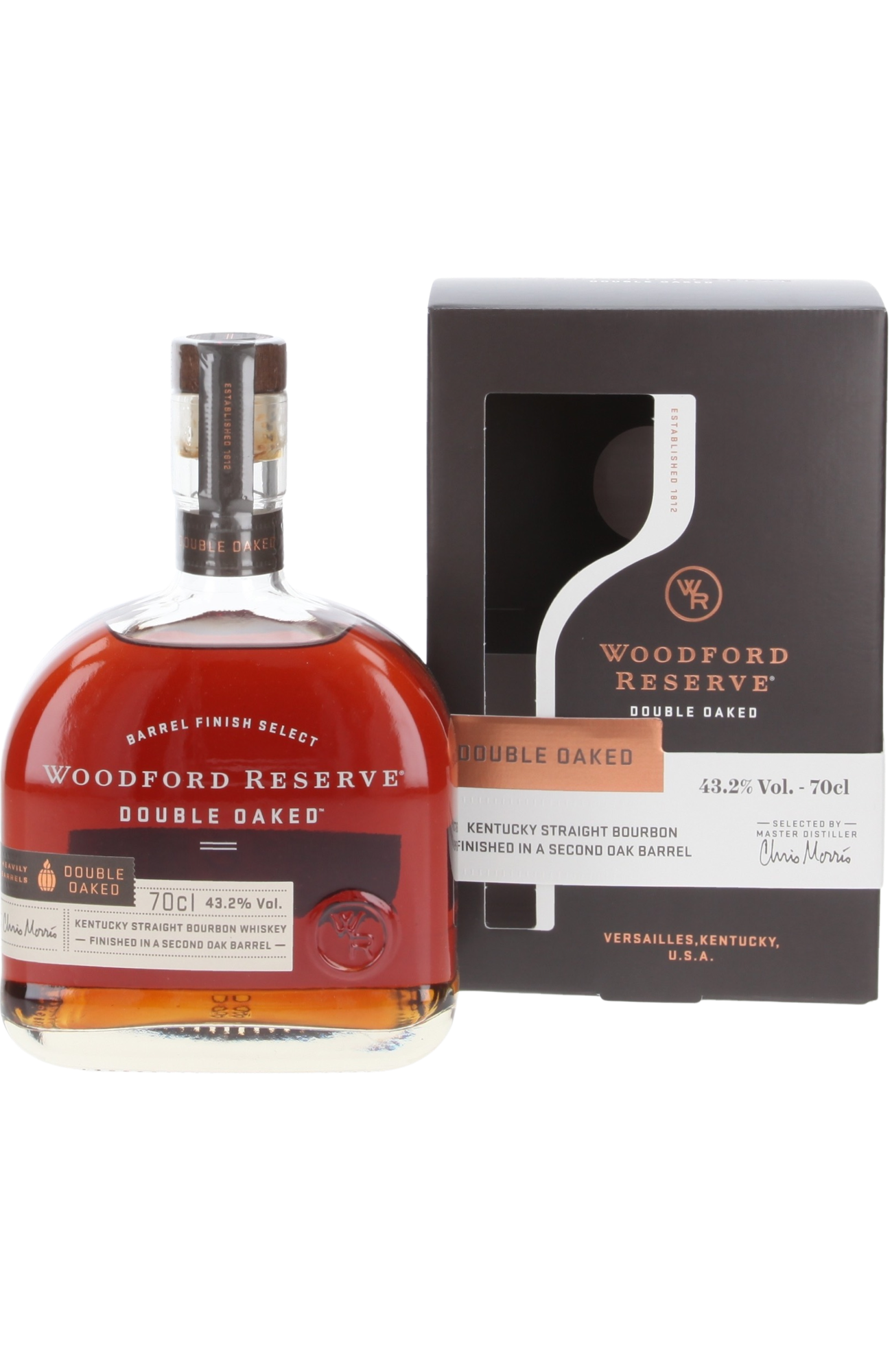 Woodford Reserve Bourbon 70 cl, 43.2%