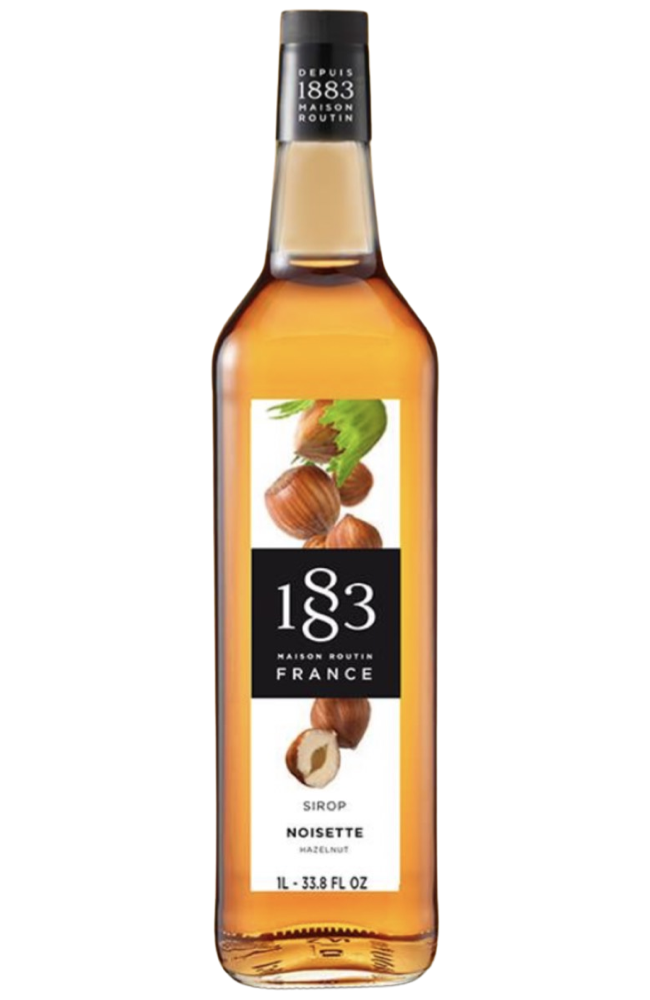 1883 Maison Routin - Hazelnut Syrup 1Ltr – Spades Wine & Spirits