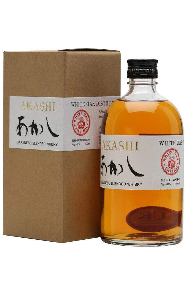 Akashi White Oak Blended + GB 50cl 40% – Spades Wine & Spirits