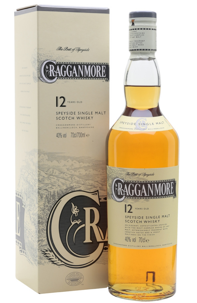 Cragganmore 12 Year Old 70cl, 40% – Spades Wine & Spirits | 4000+