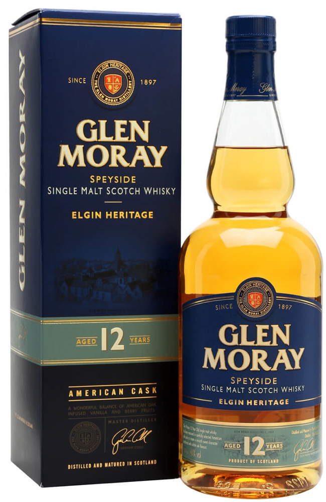 Glen Moray 12 Year 70cl 40% – Spades Wine & Spirits | 4000+ Brands