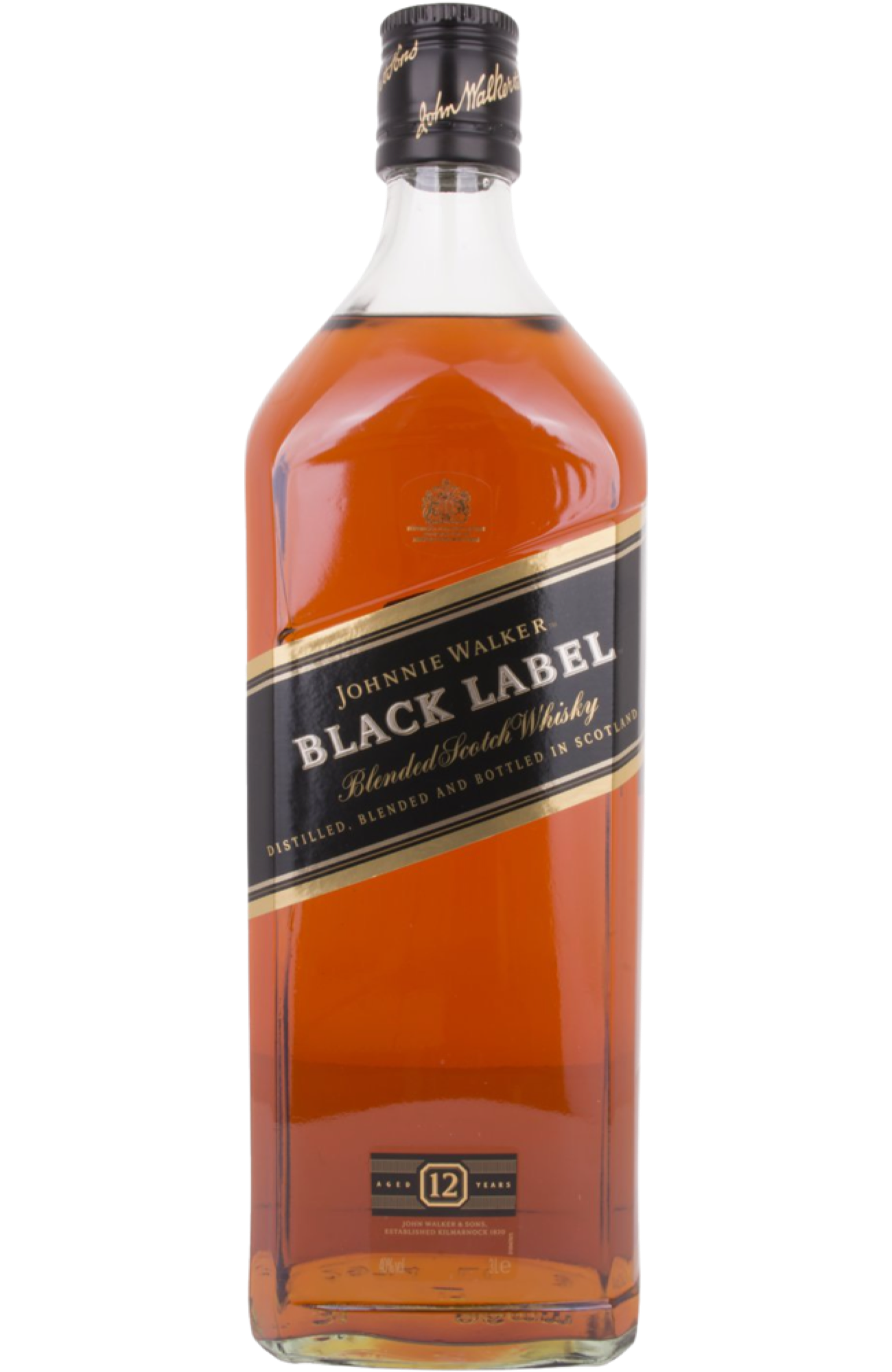 Johnnie Walker Black Label 12 YO 40% 3LTR – Spades Wine & Spirits