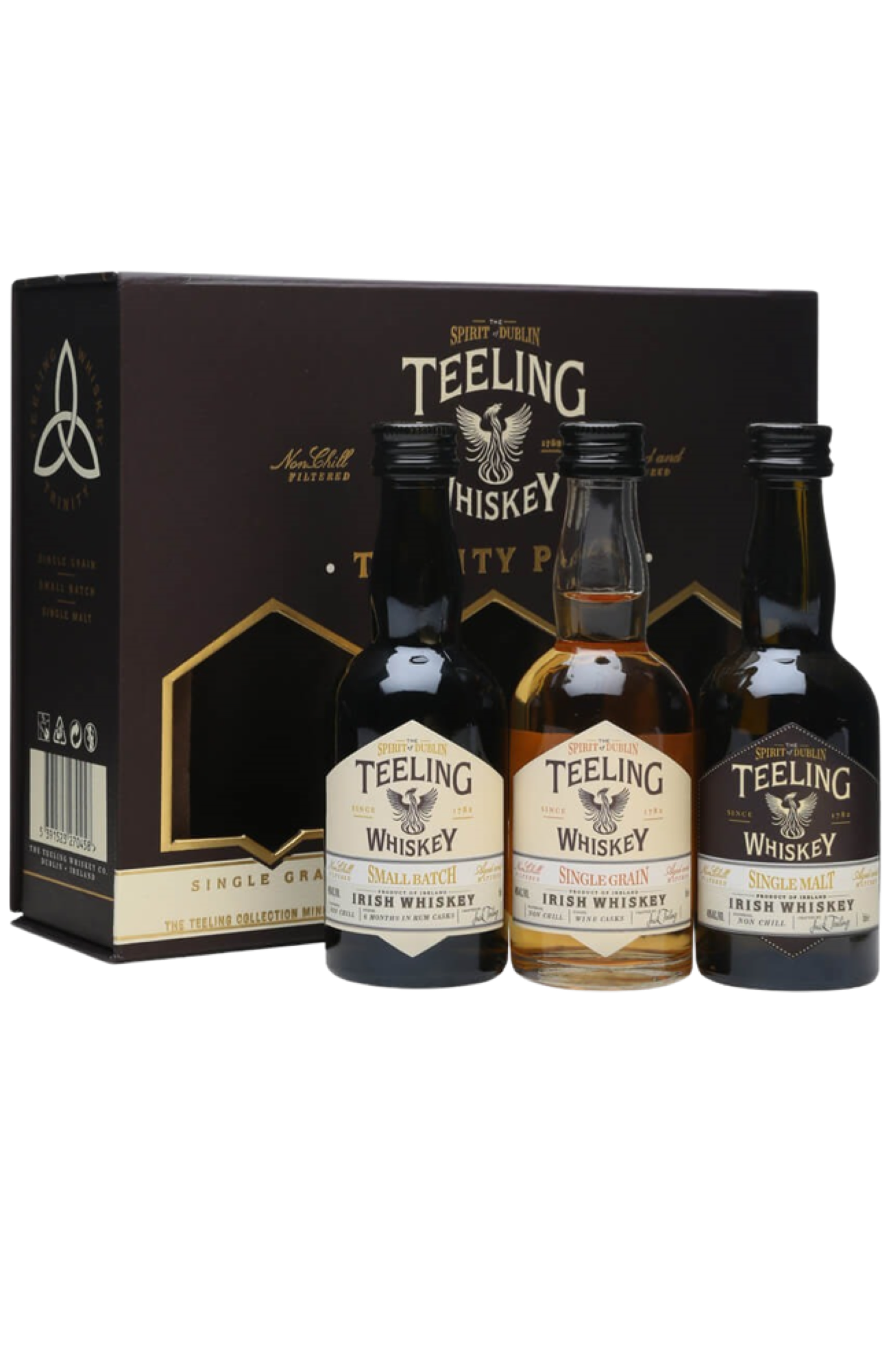 Teeling - Trinity Giftset 46% 15cl – Spades Wine & Spirits | 4000+