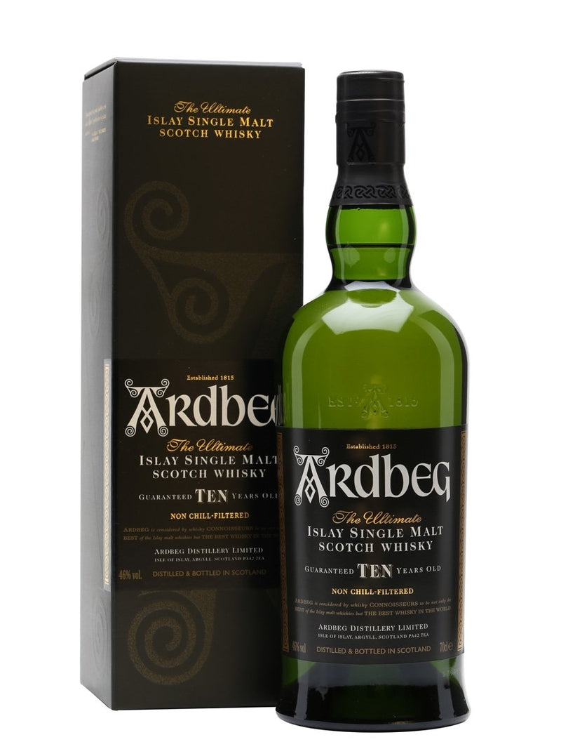 Ardbeg 10 Year Old Single Malt Scotch Whisky, 70cl Malta | Spirits Malta | Whisky Malta | buy whiskey Malta | buy Ardbeg Malta | buy Ardbeg online