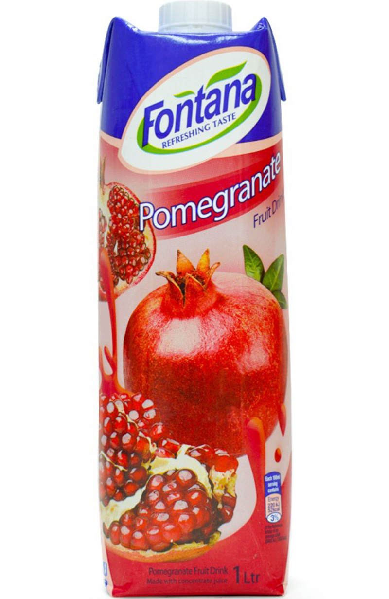 Fontana Pomegranate Juice 1Ltr