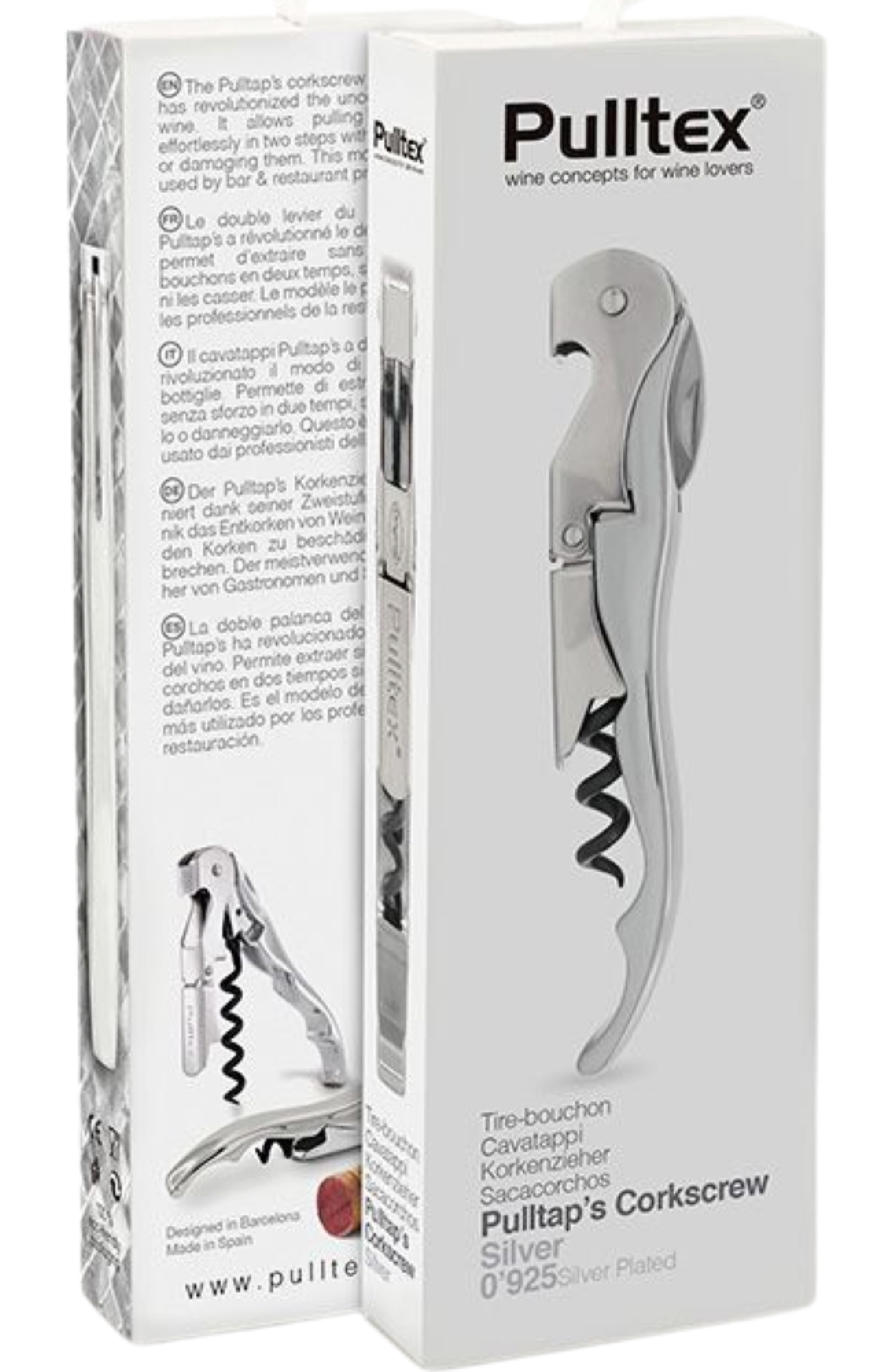 Pulltex - Corkscrew Classic Chrome x 1pcs