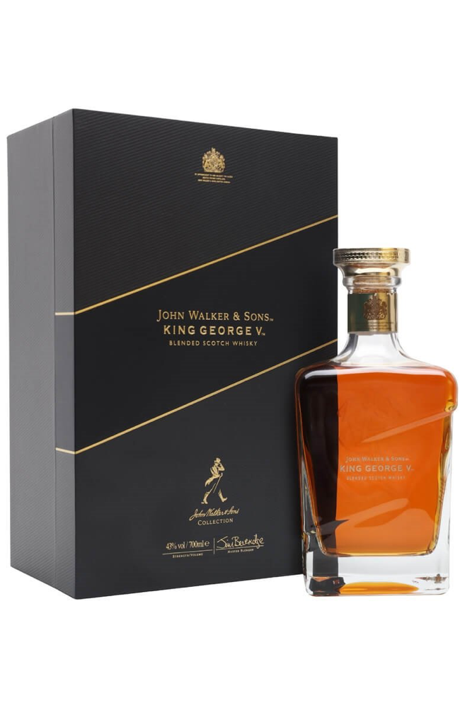Johnnie Walker King George V + GB 70cl 43% – Spades Wine & Spirits