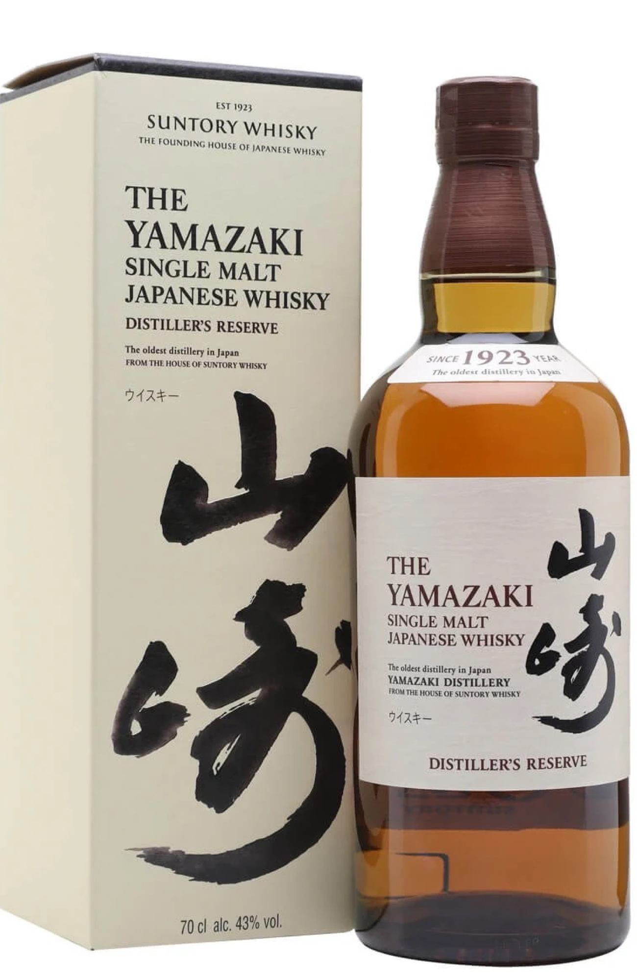 Buy Yamazaki Distiller's Reserve 43% 70cl. We deliver around Malta & Gozo.