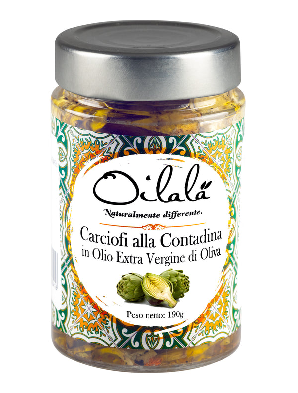 Oilala - Artichokes in extra virgin olive oil 190g