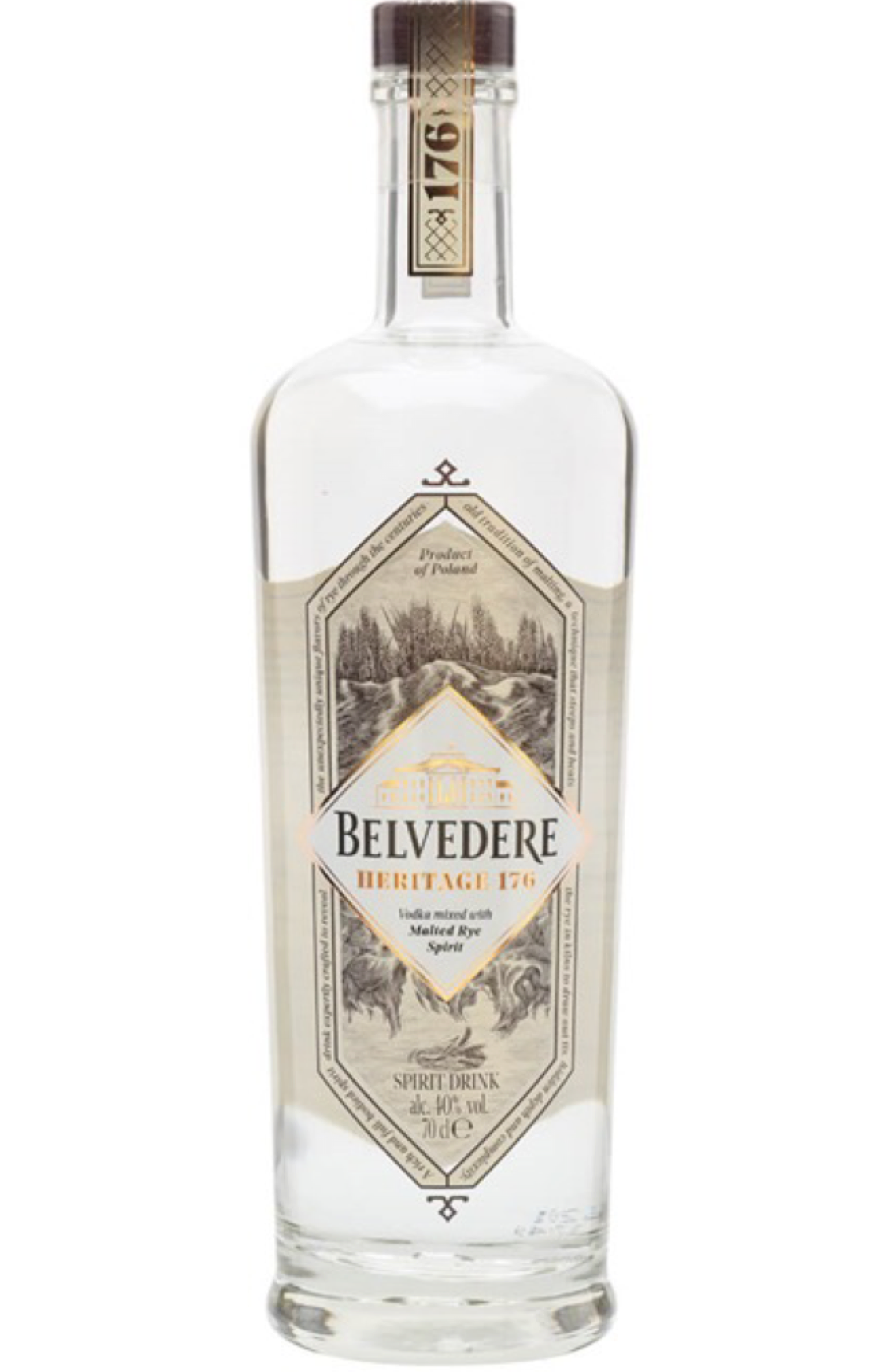Belvedere Vodka Heritage 750 ml bottle