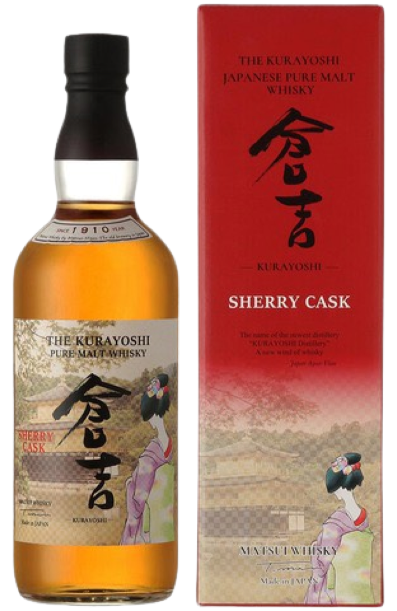 Buy Kurayoshi Sherry Cask Matsui + GB 43% 70cl. We deliver