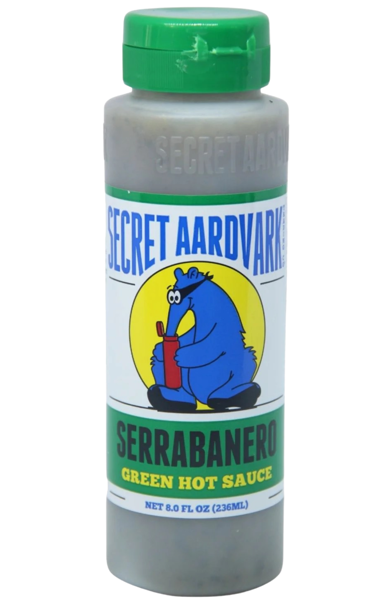 Buy Secret Aardvark - Serrabanero Green Hot Sauce 236ml. We deliver