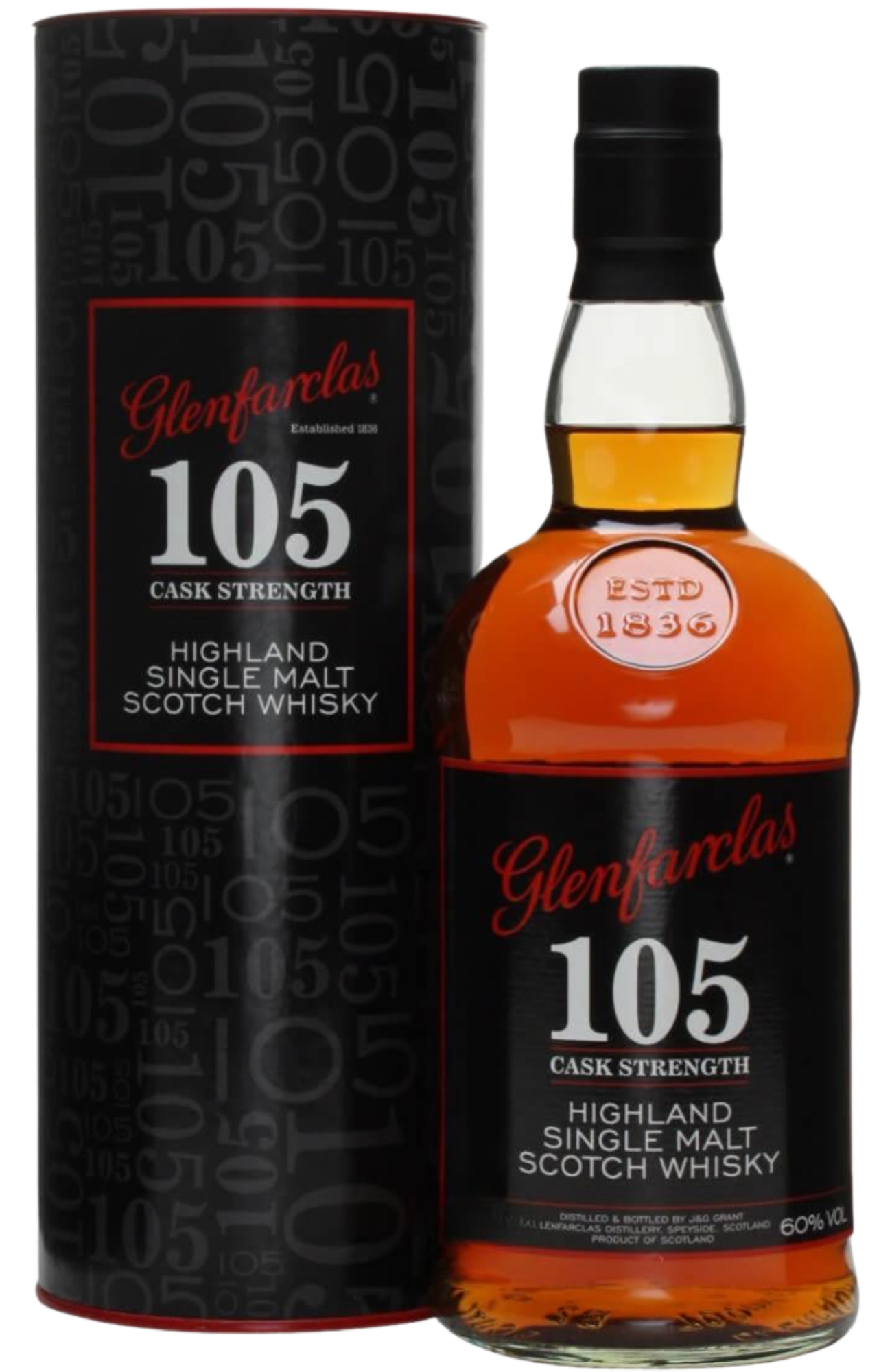 Glenfarclas 105 + GB 60% 70cl – Spades Wine & Spirits | 4000+