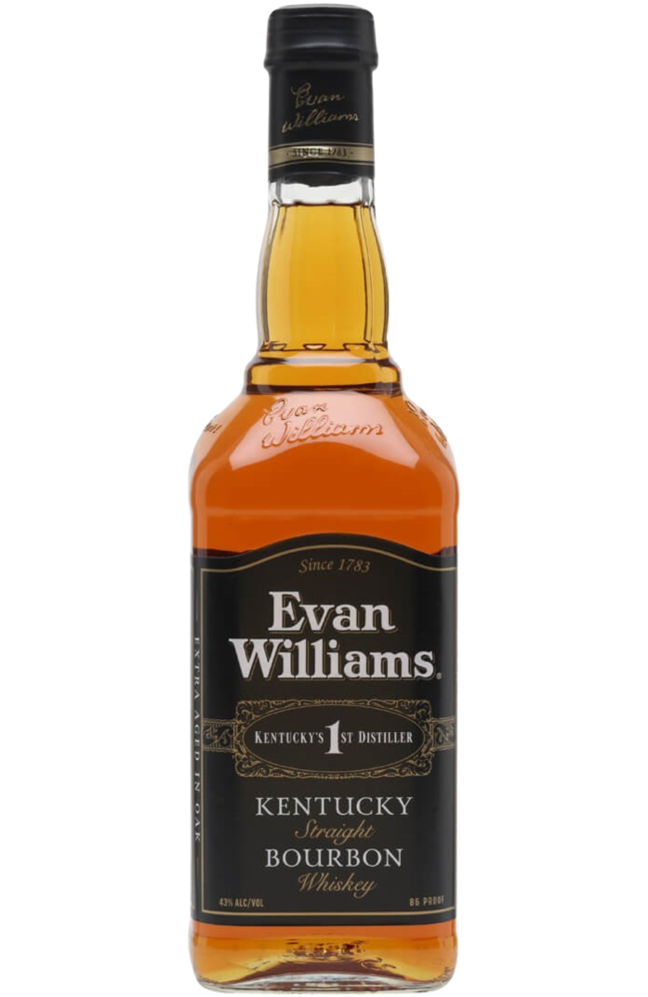 Evan Williams Extra Aged 43% 70cl – Spades Wine & Spirits | 4000+