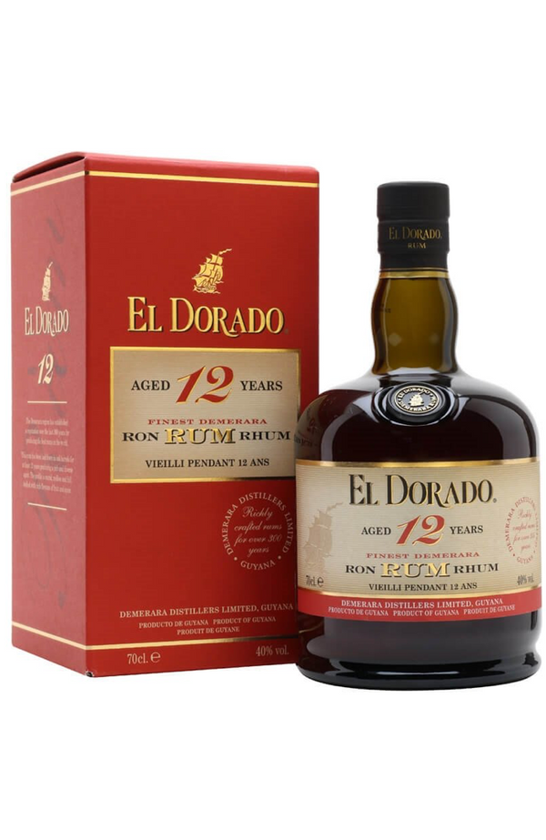 El Dorado 12 + GB 40% 70cl | Buy Rum Malta 