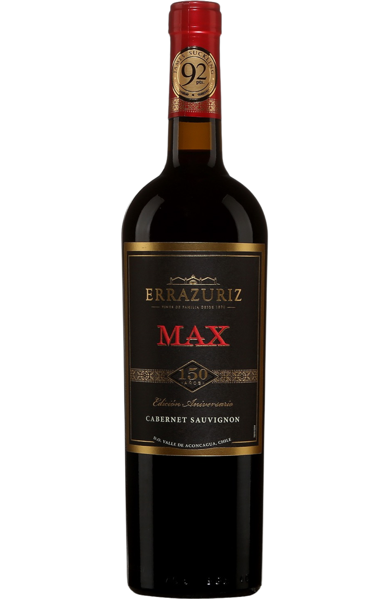 Errazuriz - Max Cabernet Sauvignon 2021 75cl – Spades Wine