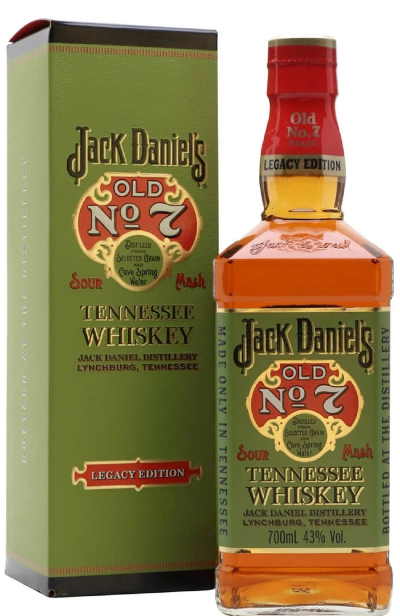 Jack Daniel's Legacy 'Sour Mash '43% 70cl – Spades Wine & Spirits