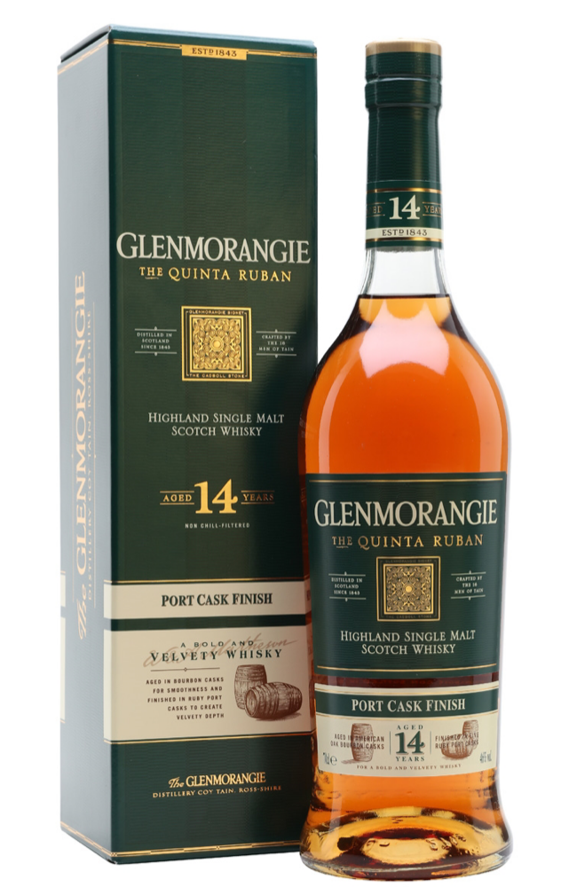 Glenmorangie The Quinta Ruban Port 14 Year Old 70cl, 46% | Buy Whisky Malta 