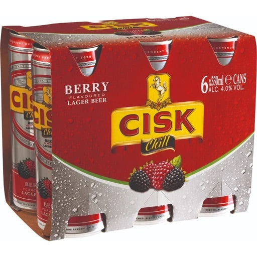 Cisk Chill Berry 33cl x 6 pack