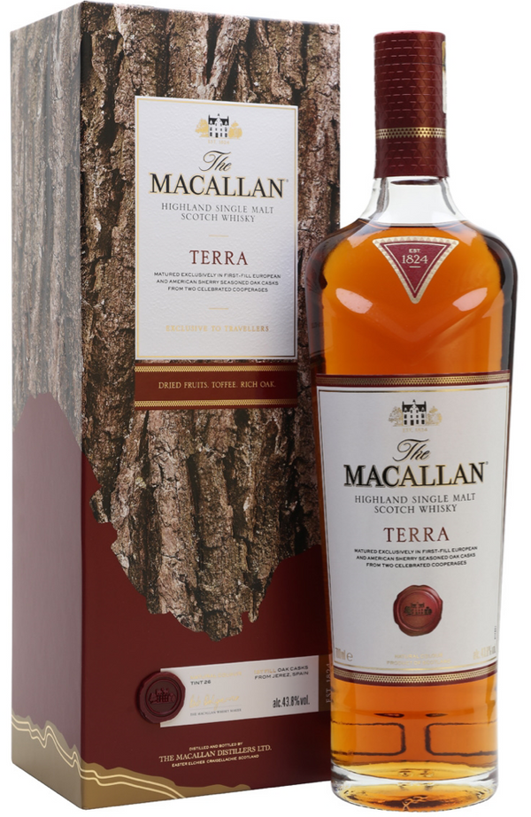 Macallan Terra 70cl 43.8% | Buy Whisky Malta