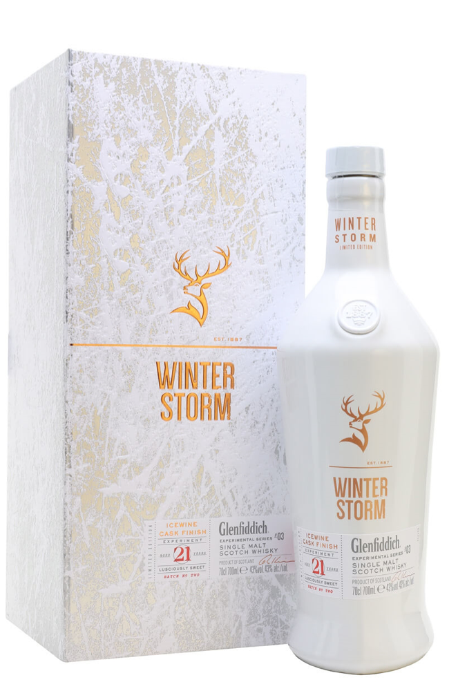 Buy Glenfiddich 21 Year Old Winter Storm 70cl / 40%. We deliver