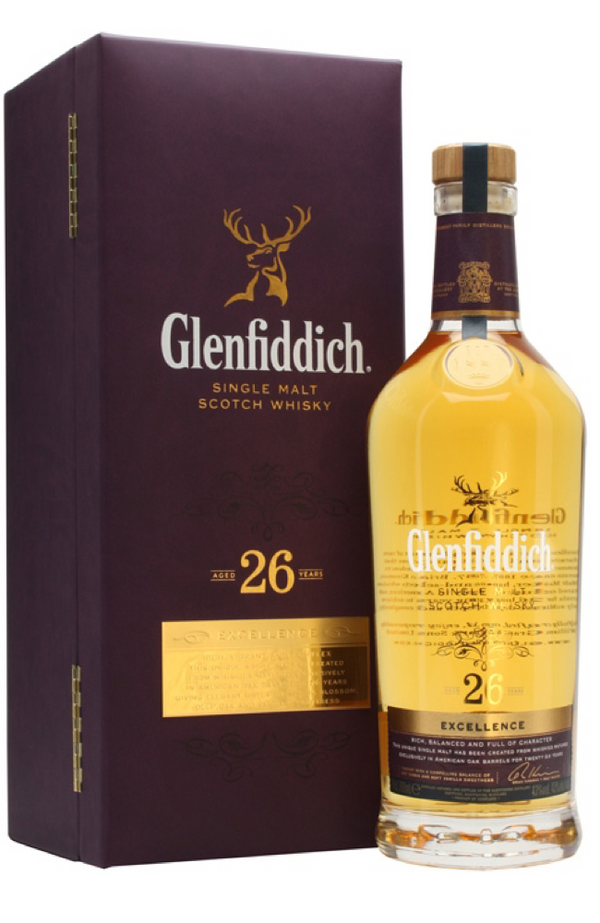 Glenfiddich Excellence 26 Year Old Speyside Single Malt Scotch Whisky | Glenfiddich Malta | Buy Whisky Malta