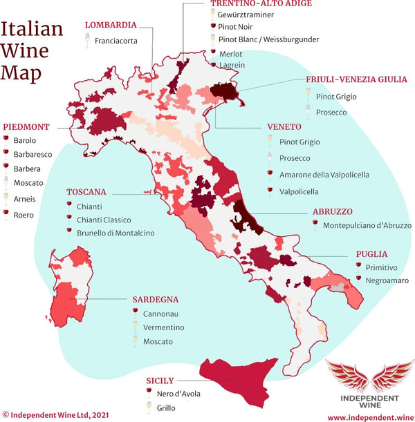 Our 7 TOP Italian Wine Recommendations