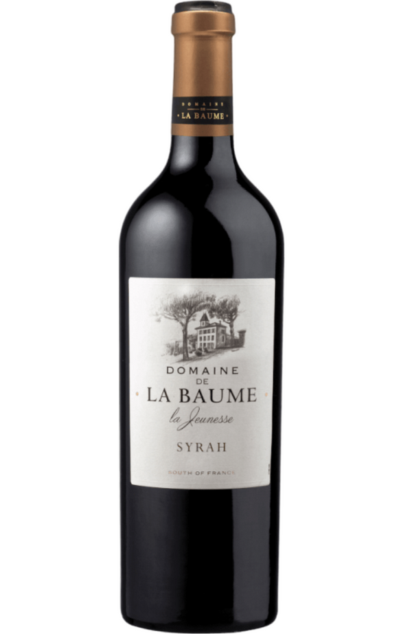 Domaine de La Baume Syrah, France 75cl by Spades Wines & Spirits, a bold French red wine with rich notes of blackcurrant, plum, and a touch of spice. Perfectly paired with grilled meats, hearty stews, and strong cheeses. Ideal for robust dinners and cozy gatherings.