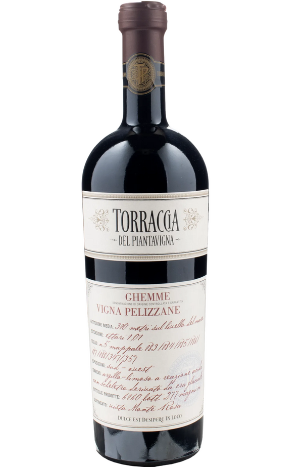 Torraccia del Piantavigna 'Nebbiolo' Ghemme Vigna Pelizzane 13.5% 75cl by Spades Wines & Spirits, an elegant Italian red wine with complex notes of red cherry, rose petals, and earthy undertones. Perfectly paired with truffle dishes, roasted meats, and aged cheeses. Ideal for refined dinners and special occasions.