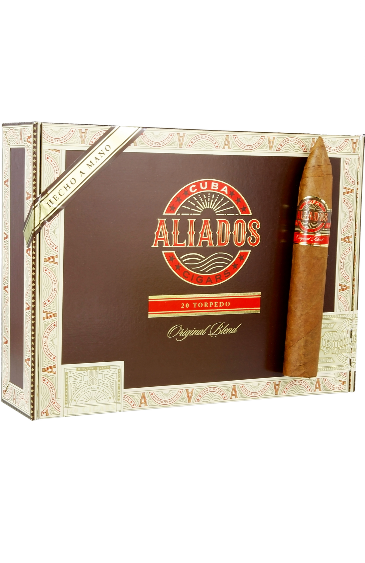 Aliados - Torpedo Original Blend (Box of 20 cigars) – Spades Wine