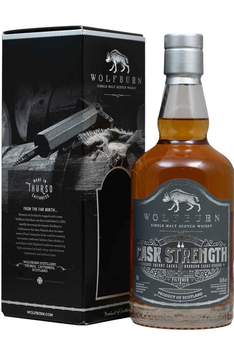 Wolfburn Cask Strength 2023 + GB 56,9%