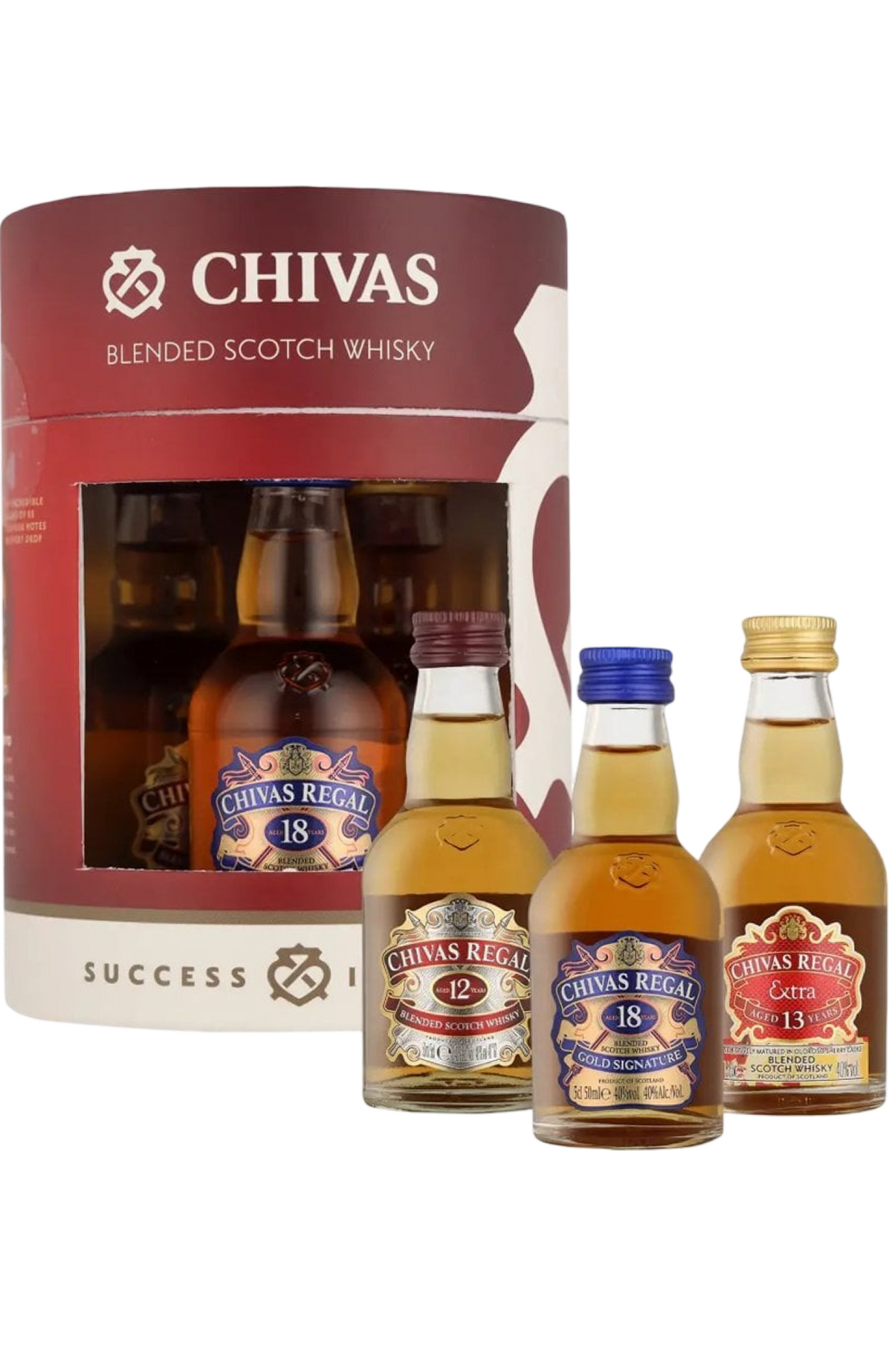 Chivas Regal Miniature Giftset 40% 15cl – Spades Wine & Spirits