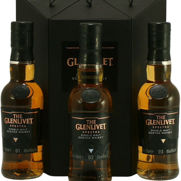 【希少未開封】CADEN HEAD'sMACALLAN-GLENLIVET19年 The Glenlivet Spectra 40% Set of 3 x 20cl – Spades Wine & Spirits