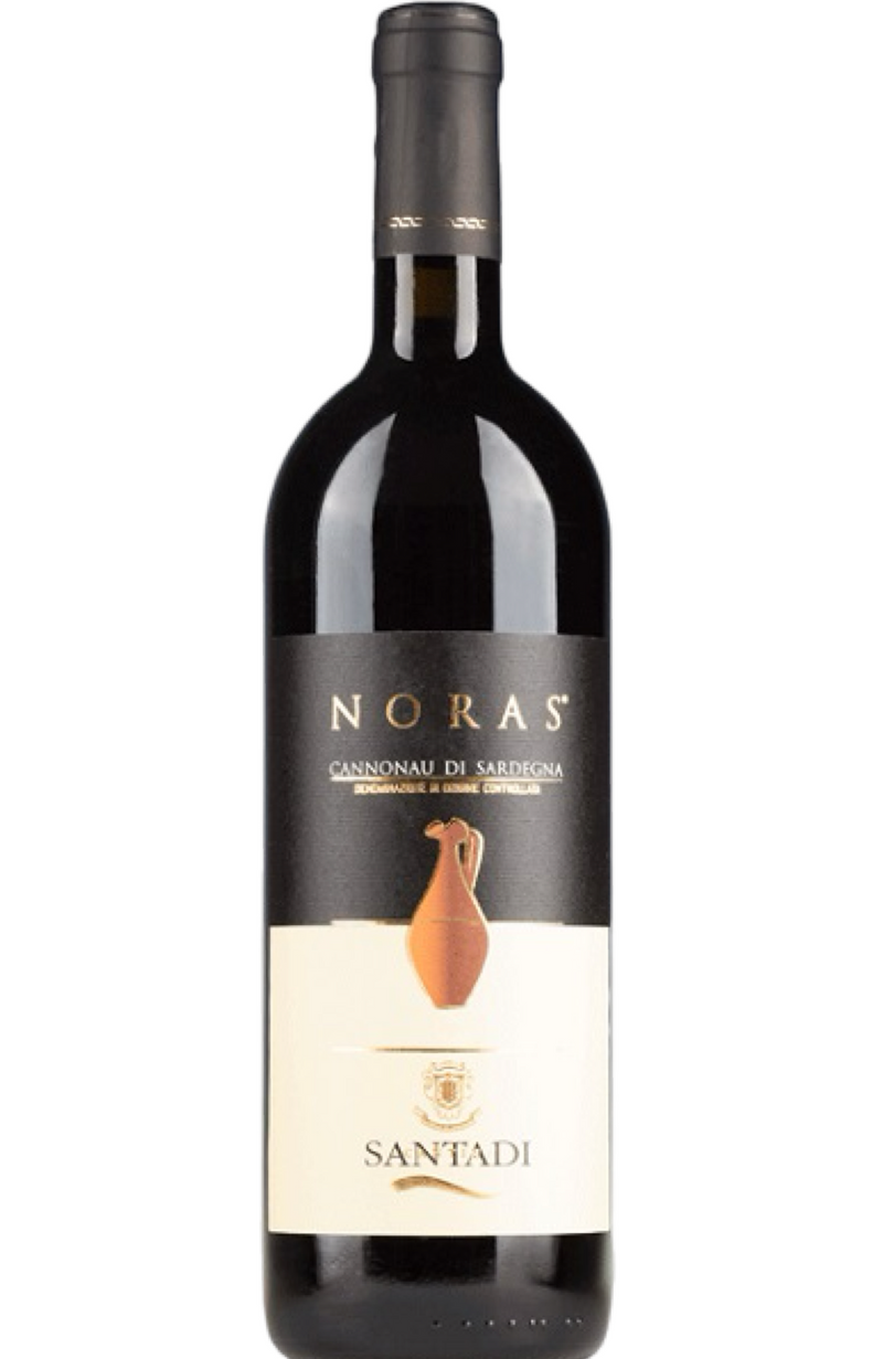 Cantina Santadi Noras Cannonau di Sardegna DOC 75cl by Spades Wines & Spirits, a vibrant Italian red wine with rich notes of ripe red berries, black plum, and hints of spice and herbs. Perfectly paired with grilled meats, pasta dishes, and aged cheeses. Ideal for lively dinners and special occasions.