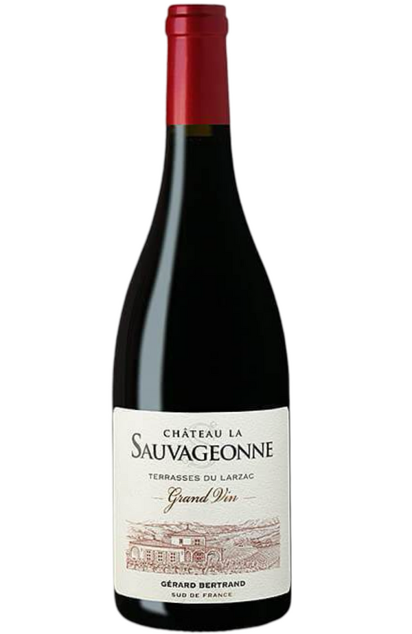 Château La Sauvageonne Terrasses du Larzac Grand Vin Rouge, France 75cl by Spades Wines & Spirits, a rich and elegant red wine with deep flavors of black fruit, spices, and subtle earthy notes. Perfectly paired with grilled meats, roasted vegetables, and mature cheeses. Ideal for sophisticated dinners and special occasions.