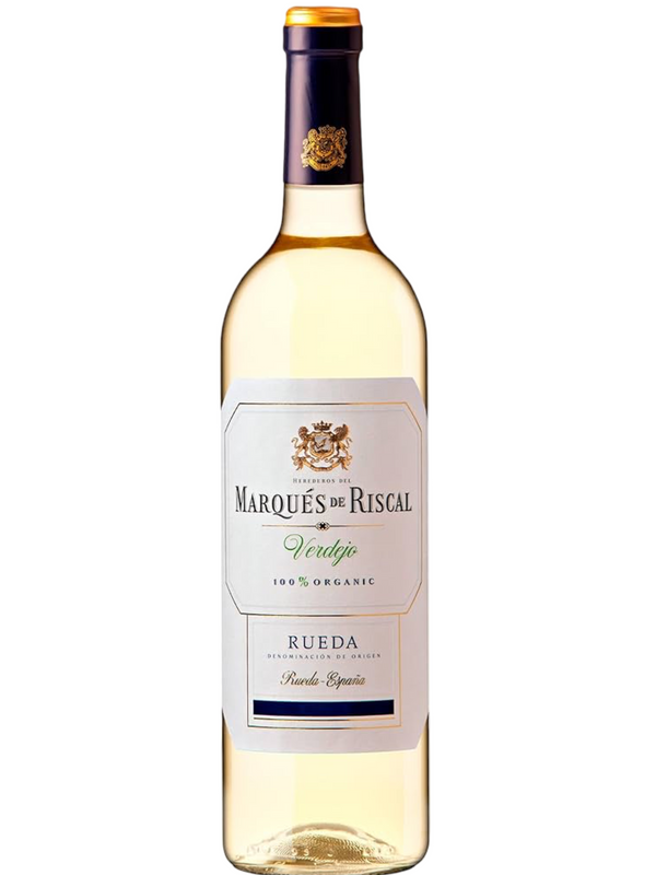 Buy Marques de Riscal - Verdejo 75cl from Rueda, Castilla y Leon, Spain at Spades Wines & Spirits. This lively white wine offers vibrant citrus and herbal notes with a crisp, refreshing finish. Perfect with seafood, fresh salads, or light appetizers, it delivers a pure and expressive taste of Rueda’s Verdejo variety.