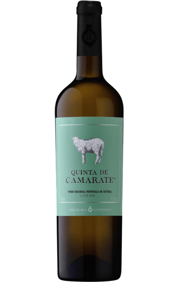 Quinta De Camarate Branco Seco, Portugal 75cl by Spades Wines & Spirits, a crisp Portuguese white wine with refreshing notes of citrus, green apple, and a hint of mineral undertones. Perfectly paired with seafood, light salads, and fresh goat cheese. Ideal for summer gatherings and elegant meals.